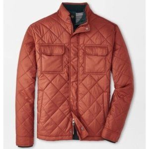 Quilted Jacket - Burnt Orange by Peter Millar (NWT)